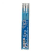 Lot De 3 Recharges Encre Effaçable Pilot - Frixion Point & Clicker - Turquoise - Pointe Moyenne