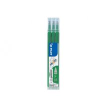 Lot De 3 Recharges Pour Stylo Roller Effaçable - Vert - Frixion Ball & Frixion Ball Clicker- Pointe Fine - Pilot