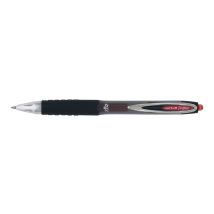 Stylo Roller Rétractable - Rouge - Signo 207 - Pointe Moyenne - Uni-ball - Uni Pin