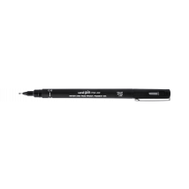 Feutre Technique Uni-ball - Uni-pin - Noir - Pointe Moyenne 0.8 Mm - Uni Pin