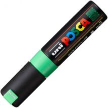 Marqueur Pointe Large - Posca - Vert Fluo - Pc8k
