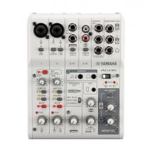 Yamaha Ag06 – Table De Mixage Polyvalente Avec Interface Usb Audio Pour Le Streaming Et L'Enregistrement – Blanc