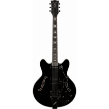 Vox Bobcat V90 - Guitare Électrique - Quart De Caisse - Bigsby Black