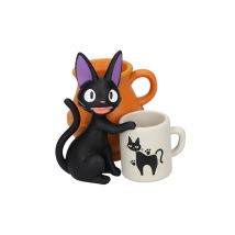 Figurine Pot À Crayon Ghibli - Kiki La Petite Sorcière - Jiji