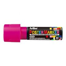 Marqueur Poster Tempera 30mm - Rose Fluo - Carpentras