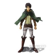 Figurine - Super Master Stars Piece - Attaque Des Titans - Eren Yeager - 26 Cm - Banpresto