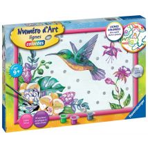 Peinture Au Numéro Numéro D'Art - Grand Colibri - Ravensburger