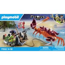 Playmobil - Pirate Et Crabe Géant - 71532 - Playmobil Pirates