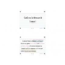 80 Flashcards - 10,5 X 14,8 Cm - Flash 2.0 Oxford - Ligné -