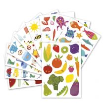 Gommettes Thématiques Assorties Baby Sach Maildor - 14,8 X 21 Cm - 20 Planches De 304 Stickers