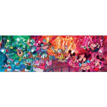 Puzzle 1000 Pièces - Panorama Collection - Disney Disco - Clementoni