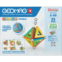 Geomag Classic - Panels Supercolor - 35 Pièces