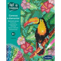 Canevas À Diamanter Sentosphère - Toucan - Art & Créations