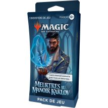 Booster De Jeu Magic The Gathering Meutres Au Manoir Karlov - Wizards Of The Coast - 3 Pièces