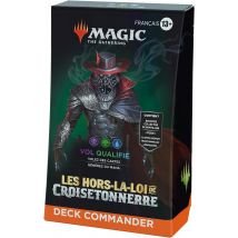 Magic The Gathering Deck Commander Les Hors-la-loi De Croisetonnerre Vol Qualifié - Wizards Of The Coast