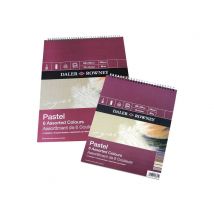 Album Spiralé Ingres 30x23 160g 24 Feuilles 6 Couleurs - Daler Rowney