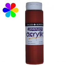 Peinture Acrylique Daler Rowney 500ml Terre De Sienne Brulée