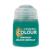 Peinture Citadel Contrast - 18 Ml - Aeldari Emerald - Warhammer