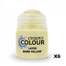 Peinture Citadel Layer - 12 Ml - Dorn Yellow - Games Workshop