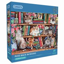 Puzzle 1000 Pièces - Back In Books - Gibsons