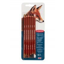 6 Crayons Pour L'Esquisse Et Le Dessin Derwent