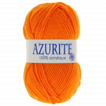 Lot De 10 Fils À Tricoter Azurite - Tradition - Orange 0007