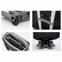 Sac À Roulettes Pour Machine À Coudre - Taille L - Noir - Grove of Thames