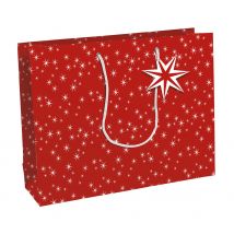 Sac Cadeau En Papier Craft - Cosy - Blanc