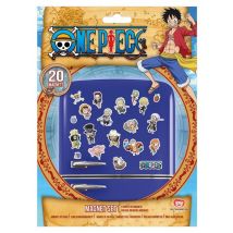 Lot De 20 Magnets Pyramid International - One Piece - Chibi