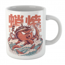 Mug - Takyaky Attack - 325 Ml - Ilustrata - Wtt