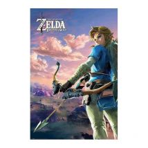 Poster Zelda Breath Of The Wild Hyrule