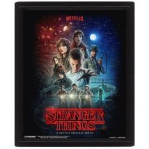 Stranger Things - Cadre 3d Lenticulaire - Pyramide
