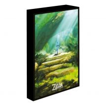 Toile Lumineux - La Légende De Zelda : Master Sword - 40 X 30 Cm - Plaion