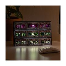 Lampe 3d - Retour Vers Le Futur - RUBBER ROAD