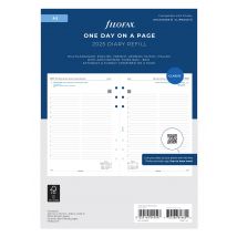 Recharge Pour Agenda Journalier 2024/2025 Letts Of London - A5 14,8 X 21 Cm - Filofax