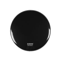 Code Enigma - Tête De Tambour Pour Resonance Bass Drum - 24 - Noir