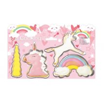 Lot De 4 Emporte-pièces Scrapcooking - Licorne - Scrapcooking