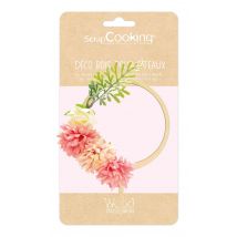 Cake Topper Scrapcooking - Fleurs - Scrapcooking