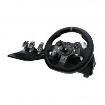 Volant Logitech G920 Driving Force + Pédales (compatible Xbox One / Pc)