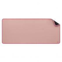 Logitech Desk Mat Studio Series - Sous-main - Antidérapant - Hydrofuge - Rose Foncé