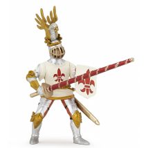 Chevalier Blanc Fleur De Lys - Papo - 39790 - Papo