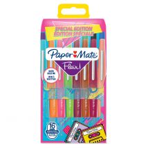 Lot De 16 Feutres - Paper Mate - Couleurs Assorties - Flair Retro