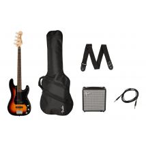 Squier - Affinity Series - Pack Basse Électrique - Sunburst 3 Colors