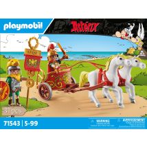 Playmobil - César Avec Char Et Chevaux - 71543 - Astérix
