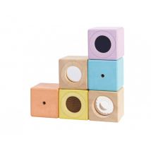 Blocs Sensoriels Pastel - PlanToys