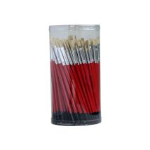 Pot De 144 Pinceaux Poils Soie Porc - Oz International
