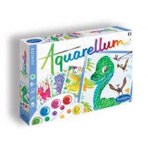 Coffret Aquarellum Junior - Dinosaures - Sentosphère