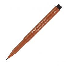 Feutre Pointe Brush B - Faber-castell - Sanguine - Pitt Artist Pen - Faber Castell