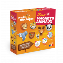 Kit Créatif Mako Moulages - Atelier Magnets Animaux