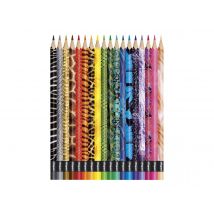Pochette De 18 Crayons De Couleur - Color'peps Animals - Maped